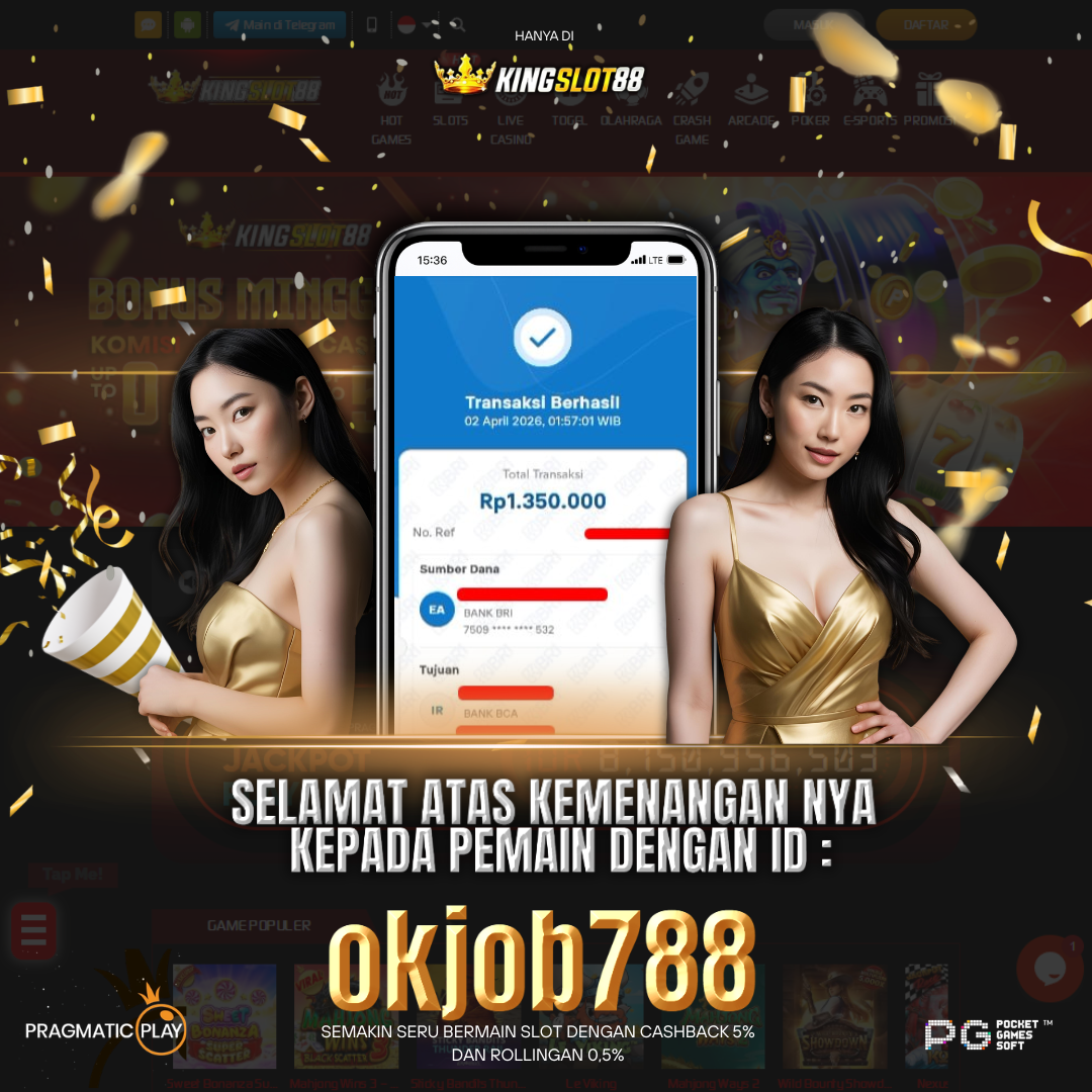 SELAMAT ATAS KEMENANGANNYA UNTUK ID :okjob788