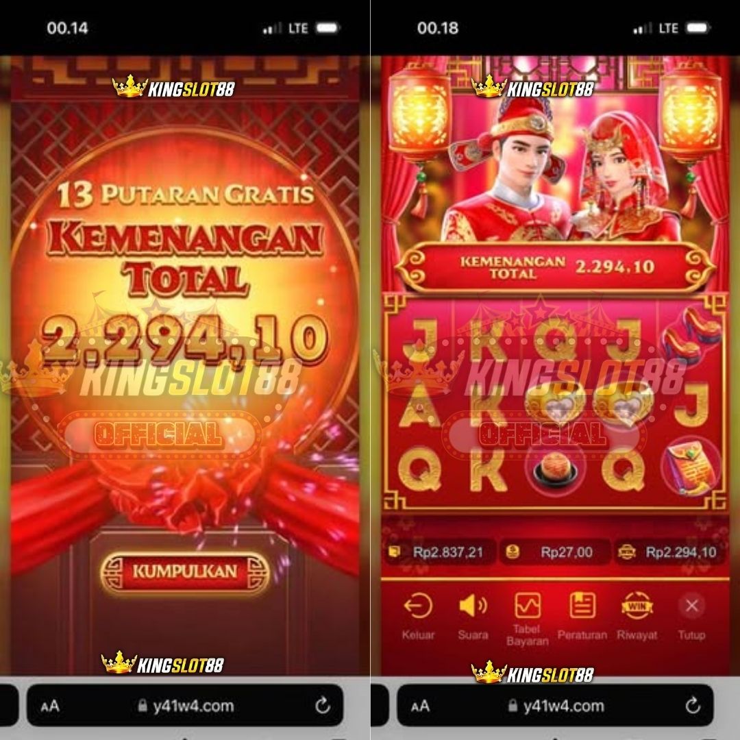 SELAMAT ATAS KEMENANGANNYA UNTUK ID : Syaugy32