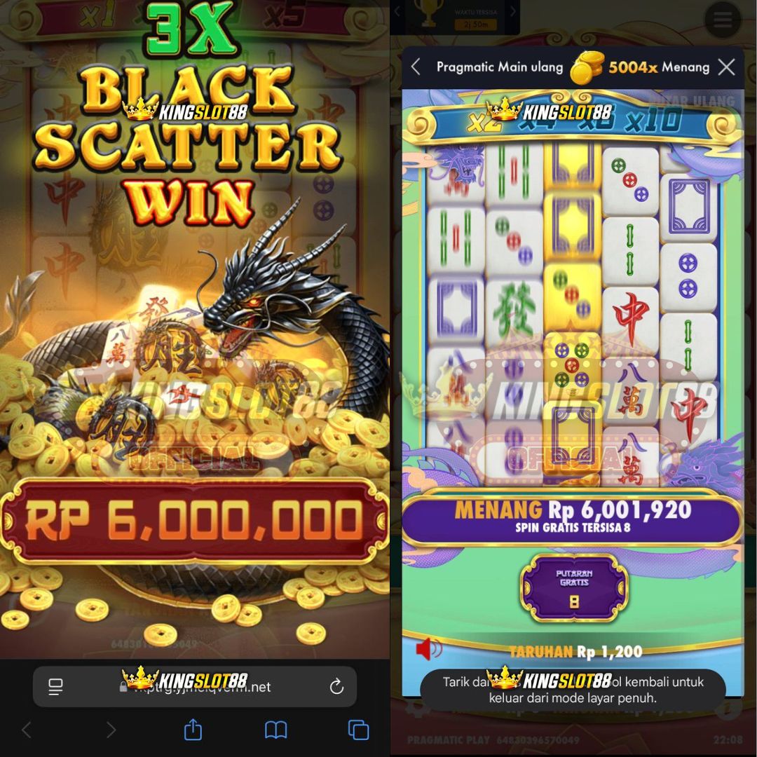 3 SCATTER HITAM BUKAN MITOS BELAKA!!