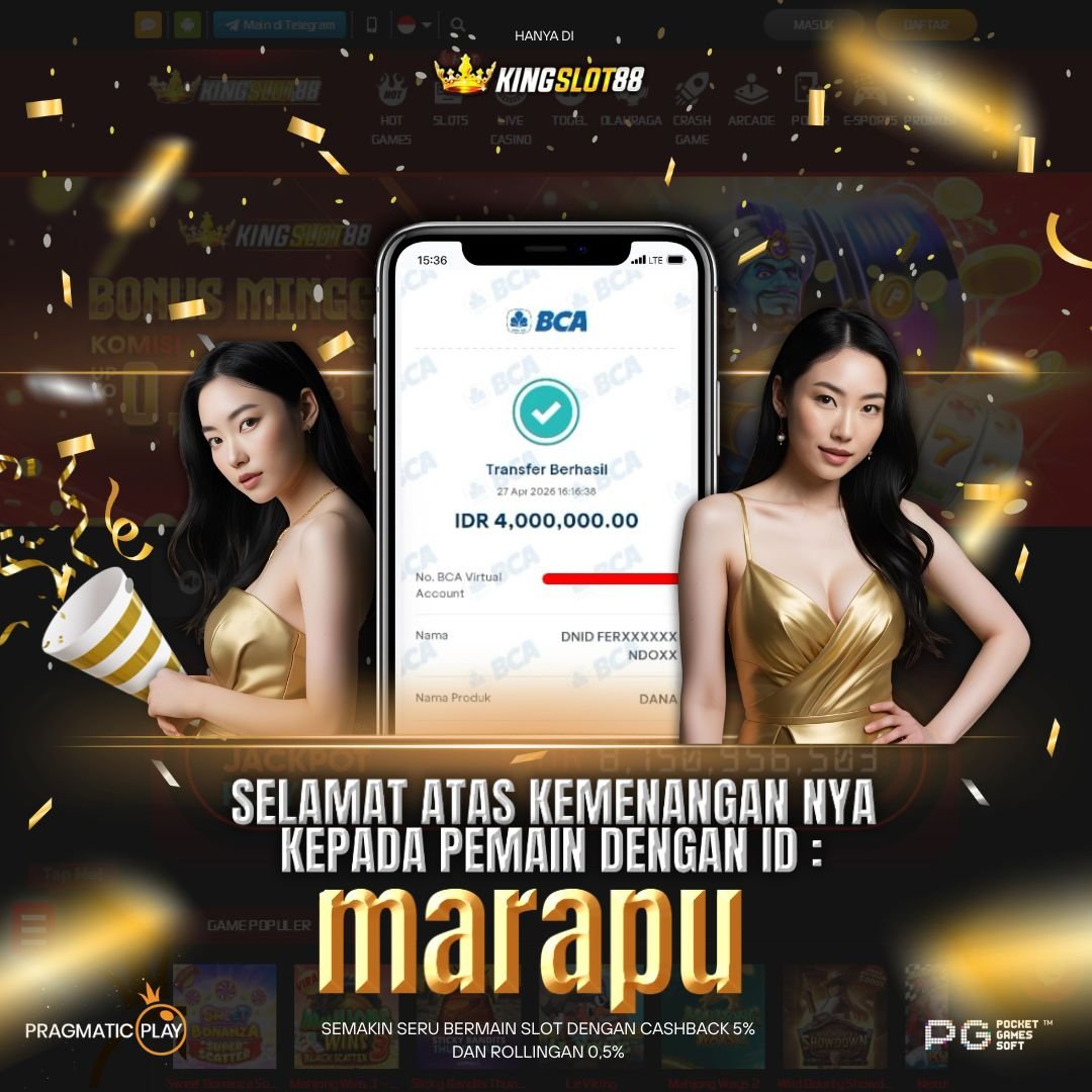 SELAMAT ATAS KEMENANGANNYA UNTUK ID :marapu